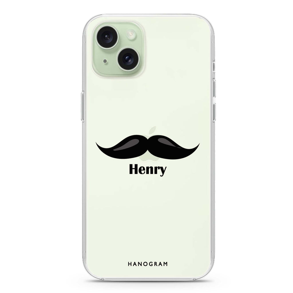 Moustache iPhone Ultra Clear Case