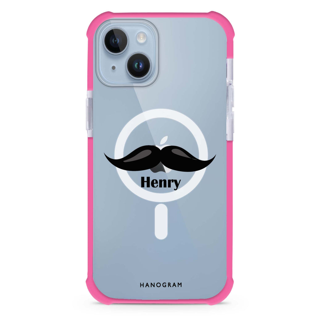 Moustache iPhone 15 Plus MagSafe Compatible Ultra Shockproof Case