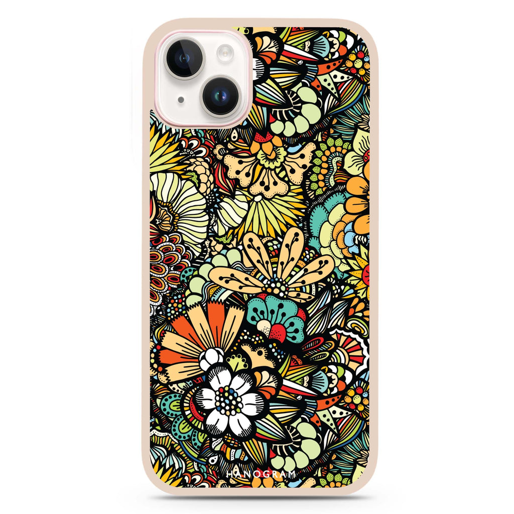 Blooming Harmony iPhone 15 Impact Guard Bumper Case