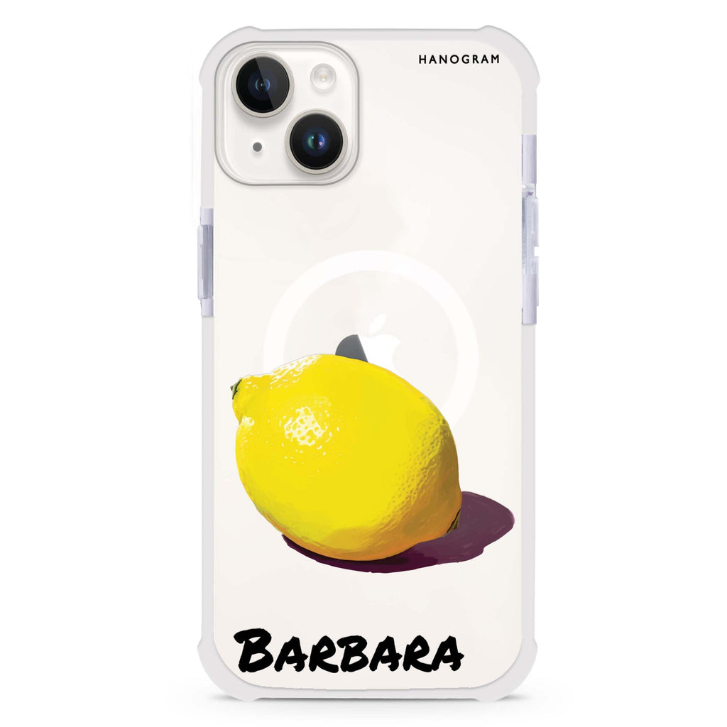 Lemon Lush iPhone 15 Plus MagSafe Compatible Ultra Shockproof Case