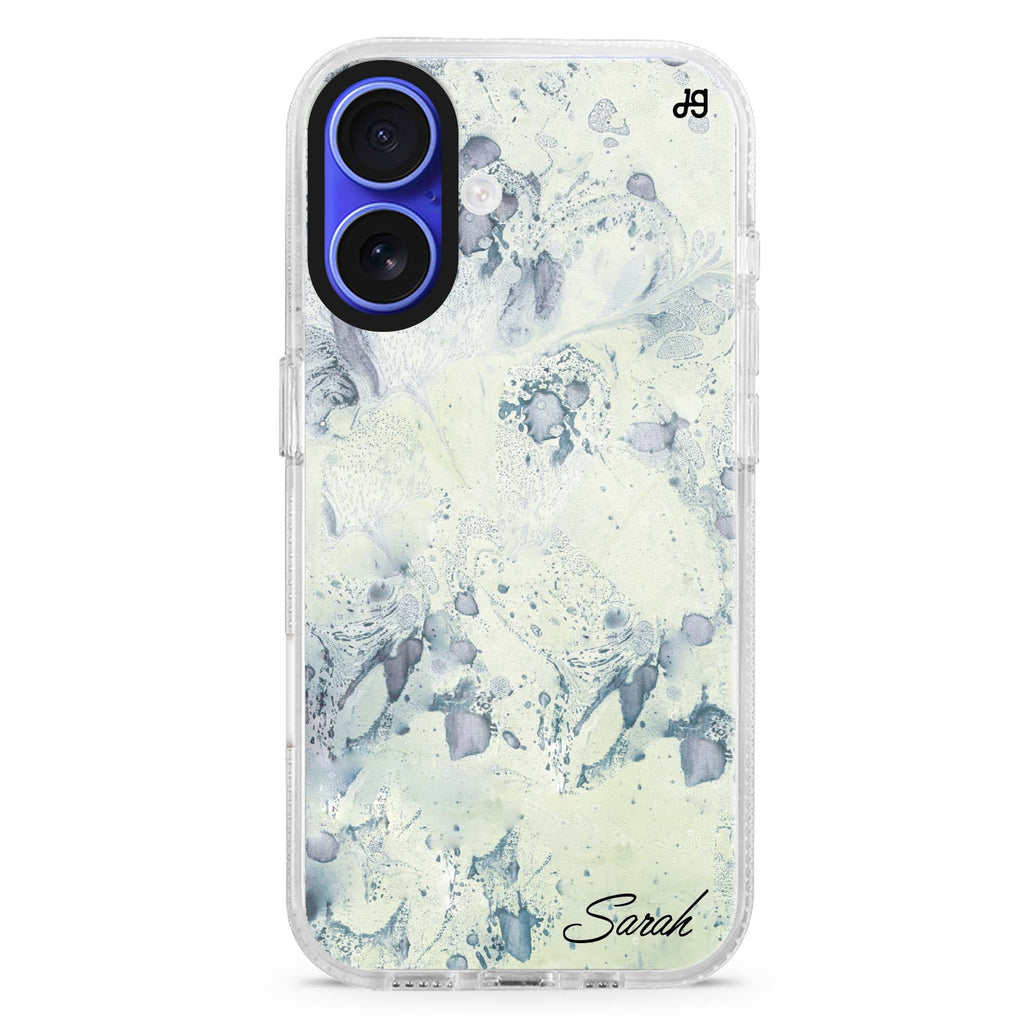 Vintage Marble MagSafe Compatible iPhone 16 Ultra Clear Case - Personalized and Stylish Protection