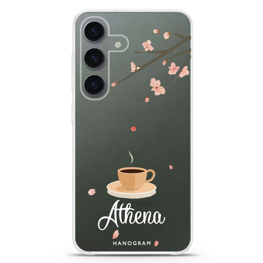 Quiet Bloom Samsung Galaxy Ultra Clear Case