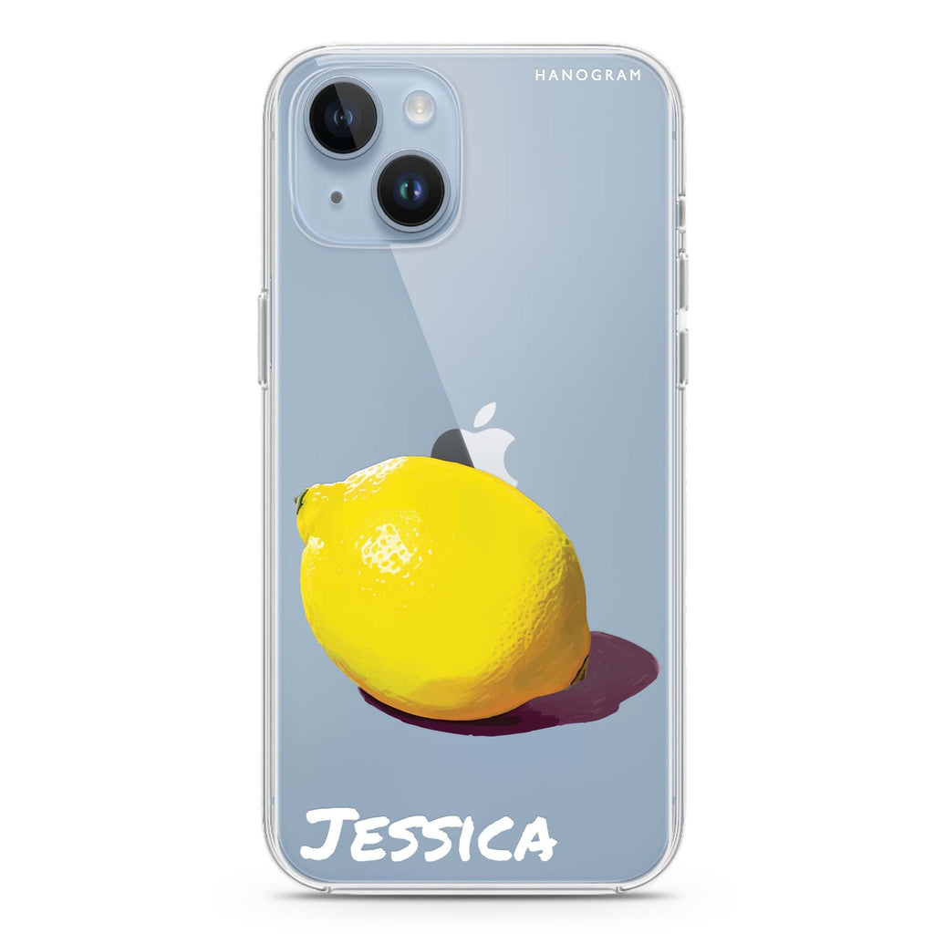 Lemon Lush iPhone 13 Ultra Clear Case