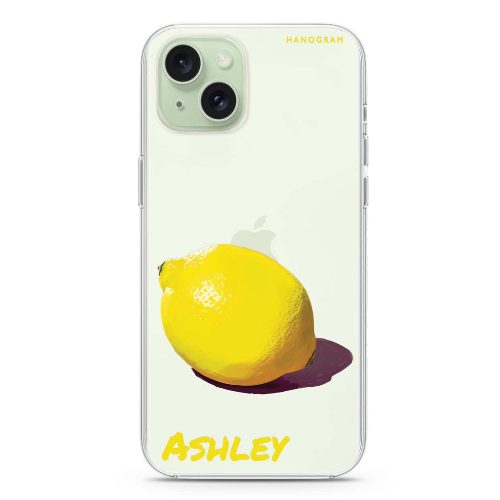 Lemon Lush iPhone Ultra Clear Case