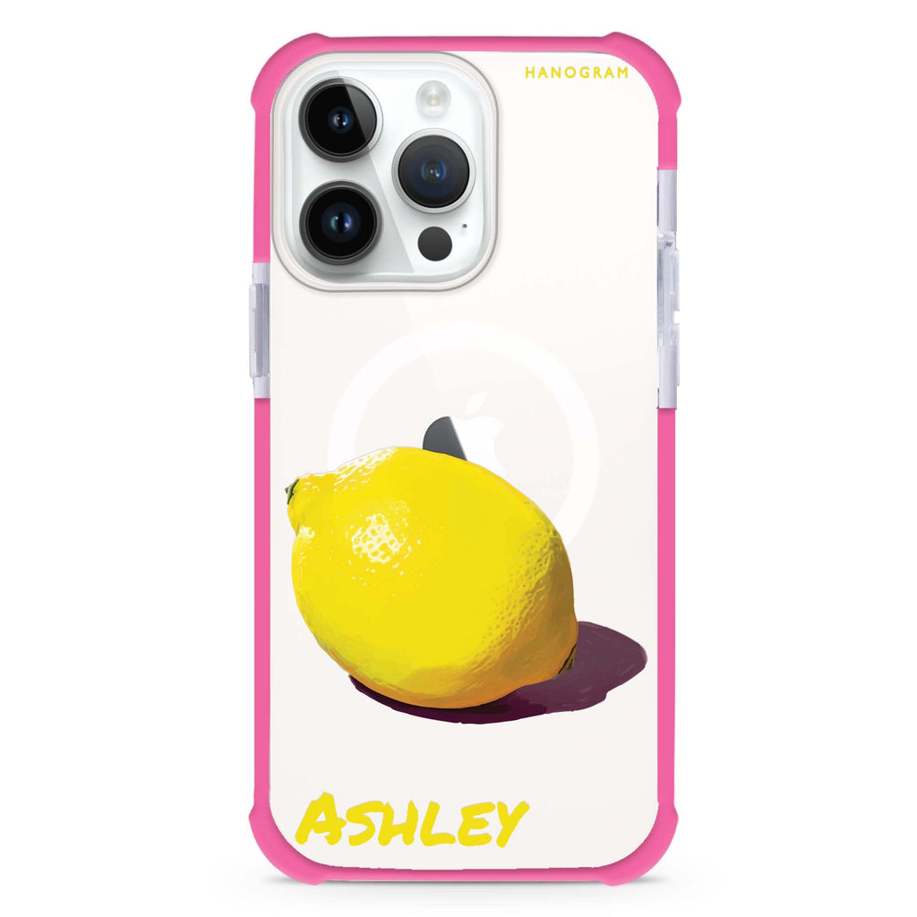 Lemon Lush iPhone 14 Pro Max MagSafe Compatible Ultra Shockproof Case