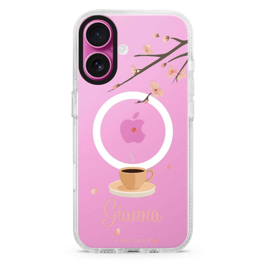Quiet Bloom MagSafe Compatible Ultra Clear Case