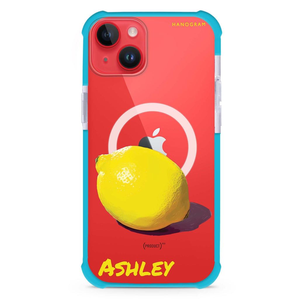 Lemon Lush iPhone 14 MagSafe Compatible Ultra Shockproof Case