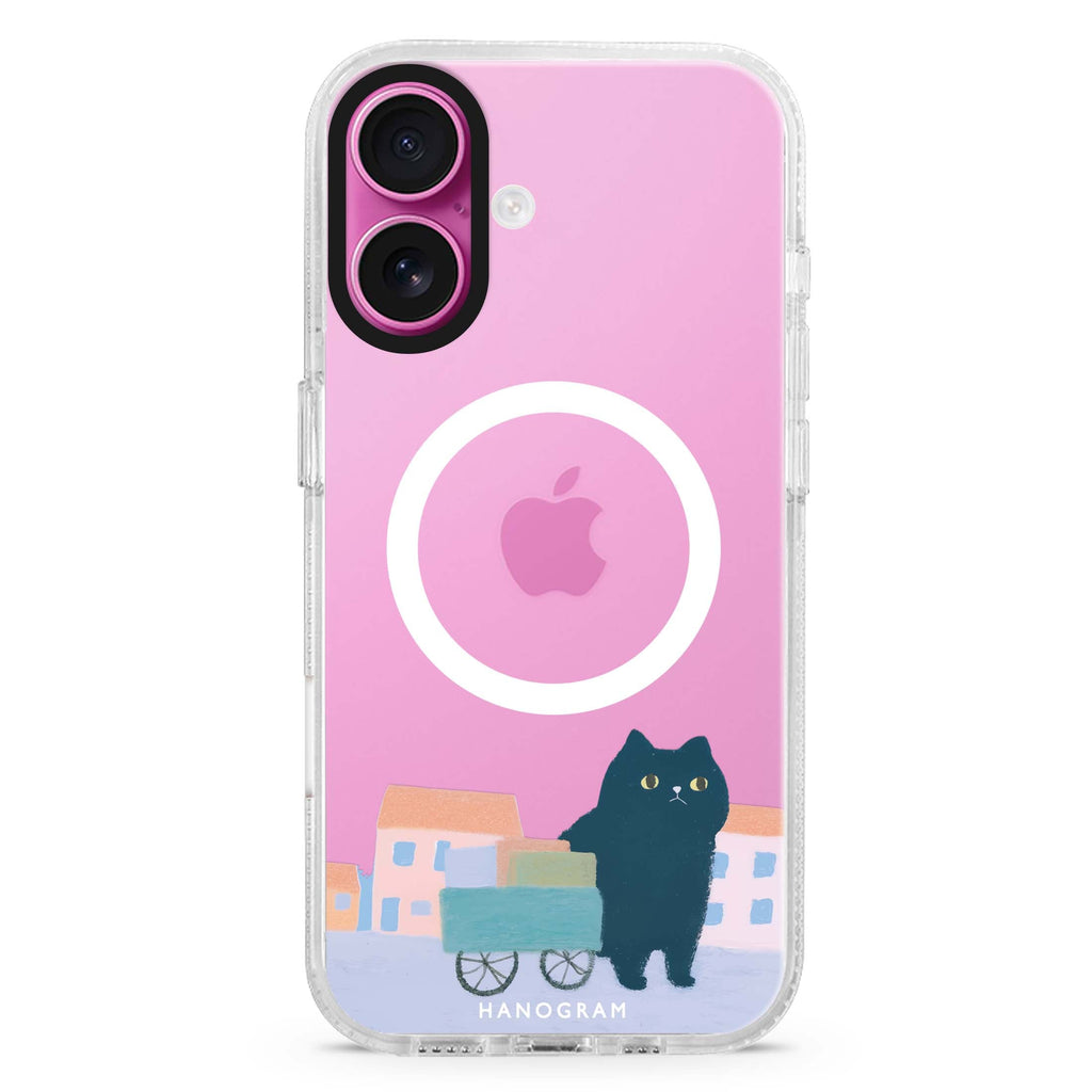 Purrfect New Home MagSafe Compatible Ultra Clear Case