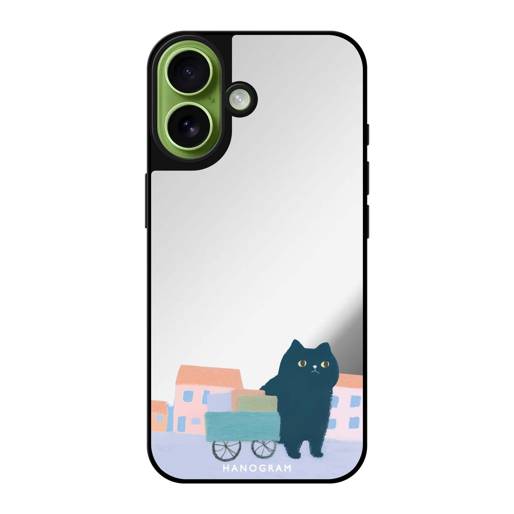 Purrfect New Home Mirror Case