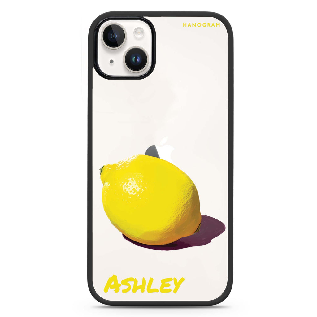 Lemon Lush iPhone 15 Plus Impact Guard Bumper Case