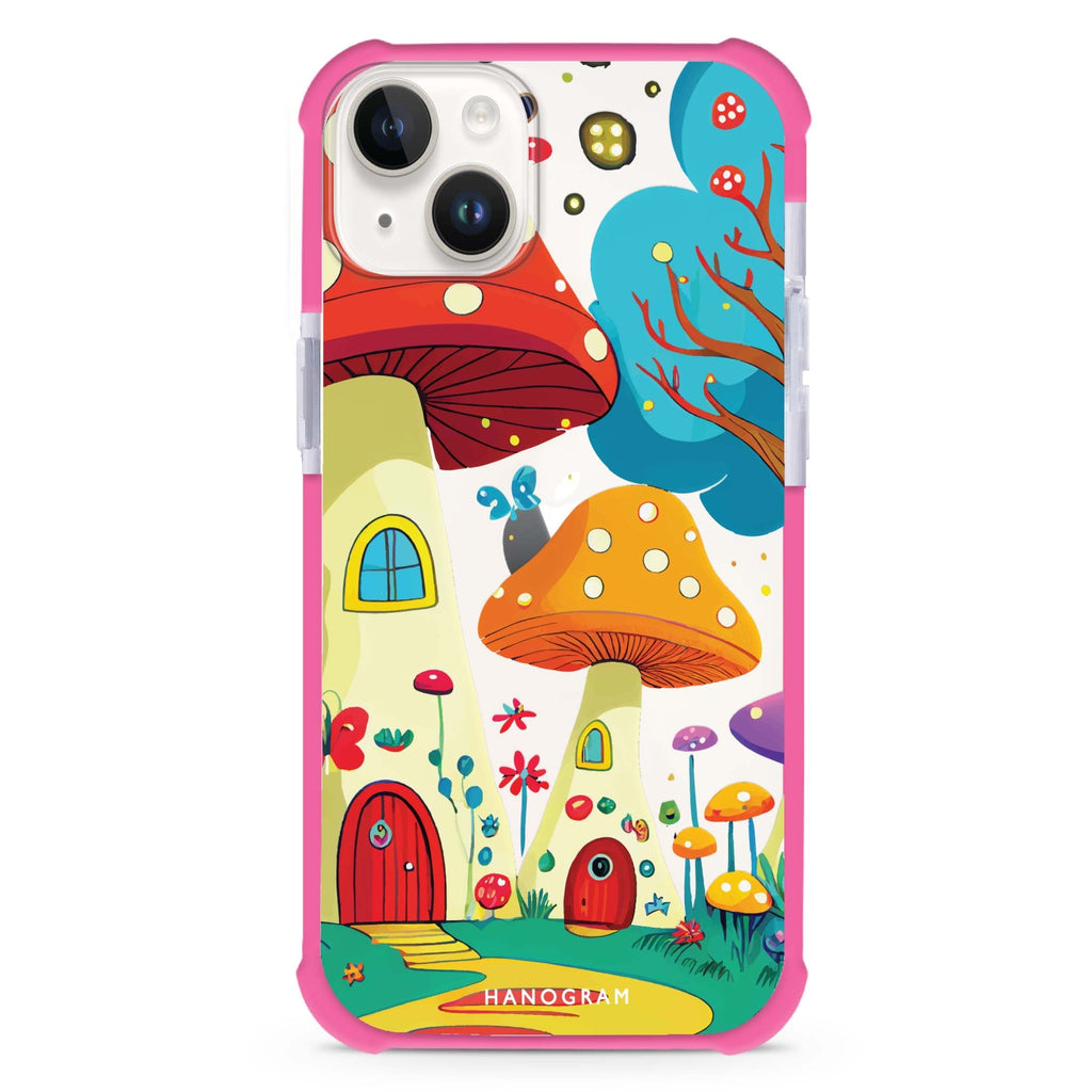 Mushroom Art iPhone 15 Plus Ultra Shockproof Case