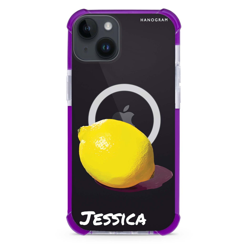 Lemon Lush iPhone 13 MagSafe Compatible Ultra Shockproof Case