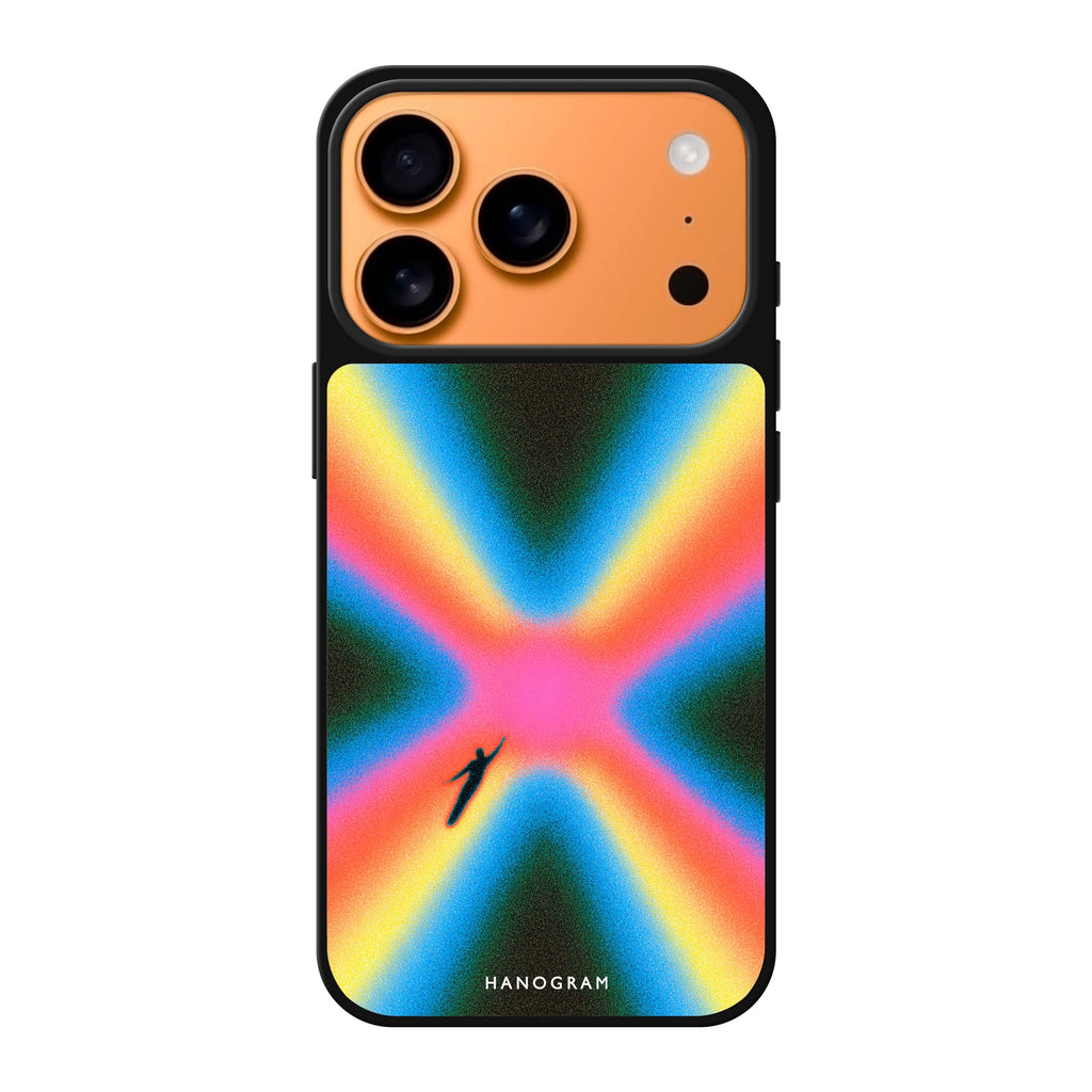 Prismatic Freefall iPhone 17 Pro Max Mirror Case - design view 1