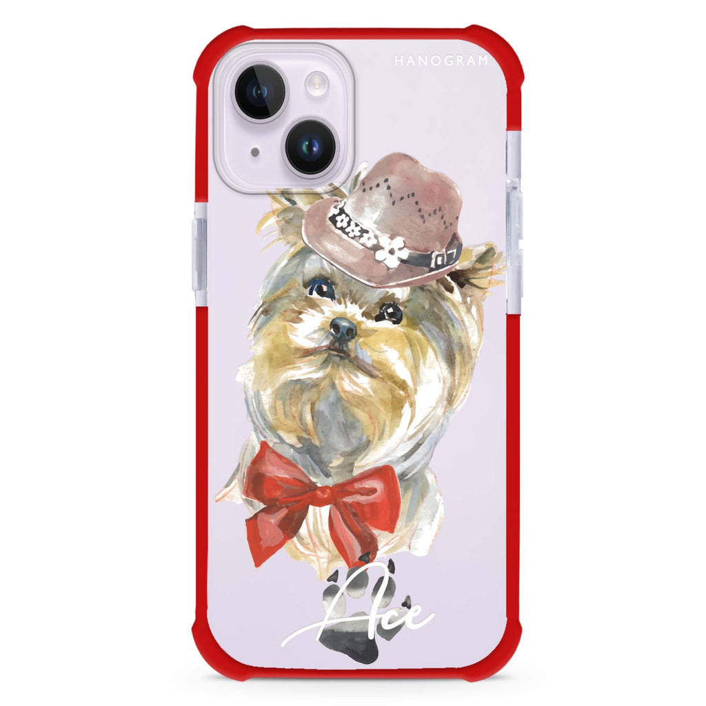 Yorkshire Terrier iPhone 15 Plus MagSafe Compatible Ultra Shockproof Case