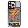 Sunny Smile cute aesthetic design iPhone 16/15/14 Pro Max & Pro mirror case