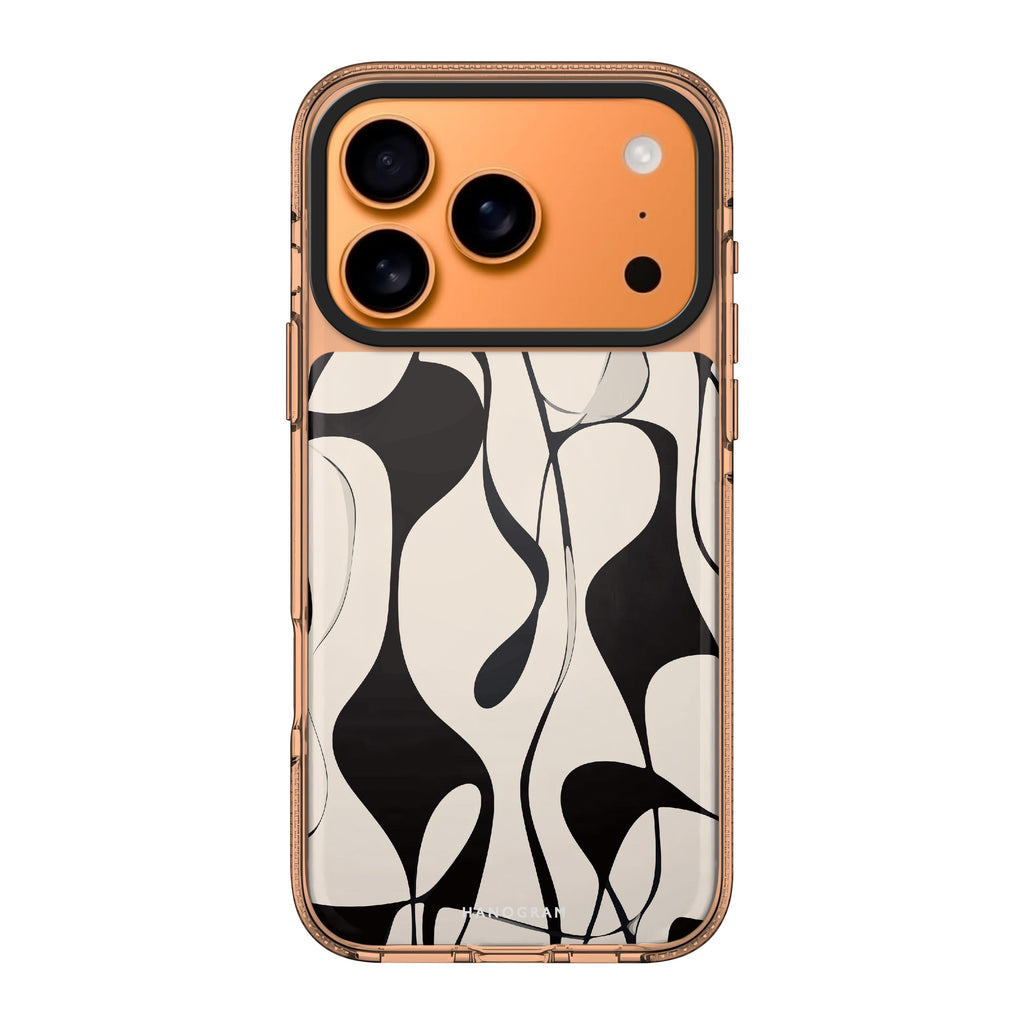 Graphic Loop abstract graphic iPhone 17 Pro Max ultra clear case