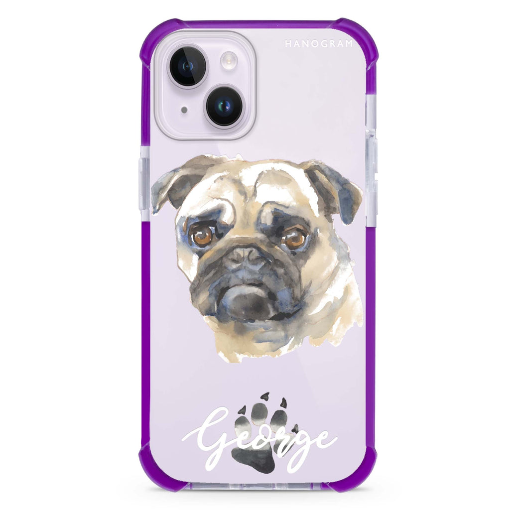 Pug iPhone 15 Plus Ultra Shockproof Case
