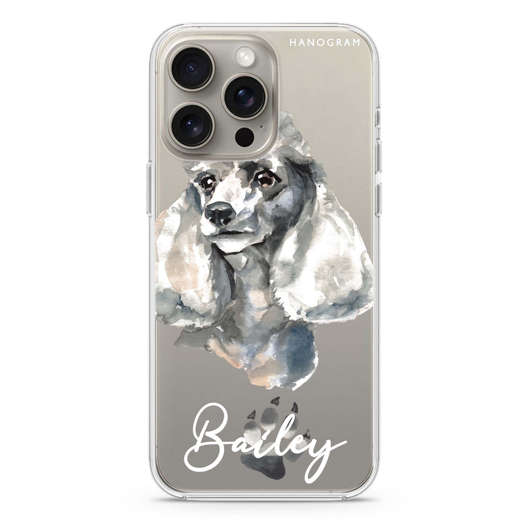 Poodle iPhone Ultra Clear Case