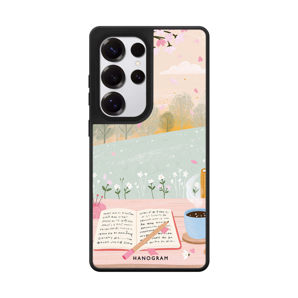 Pages by the Spring Window Samsung Galaxy Mirror Case - image 1