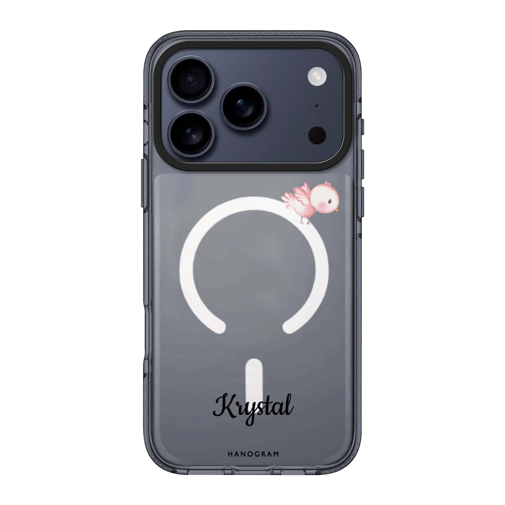 Bird of the Soul personalized name bird animal iPhone 17 Pro Max ultra clear case