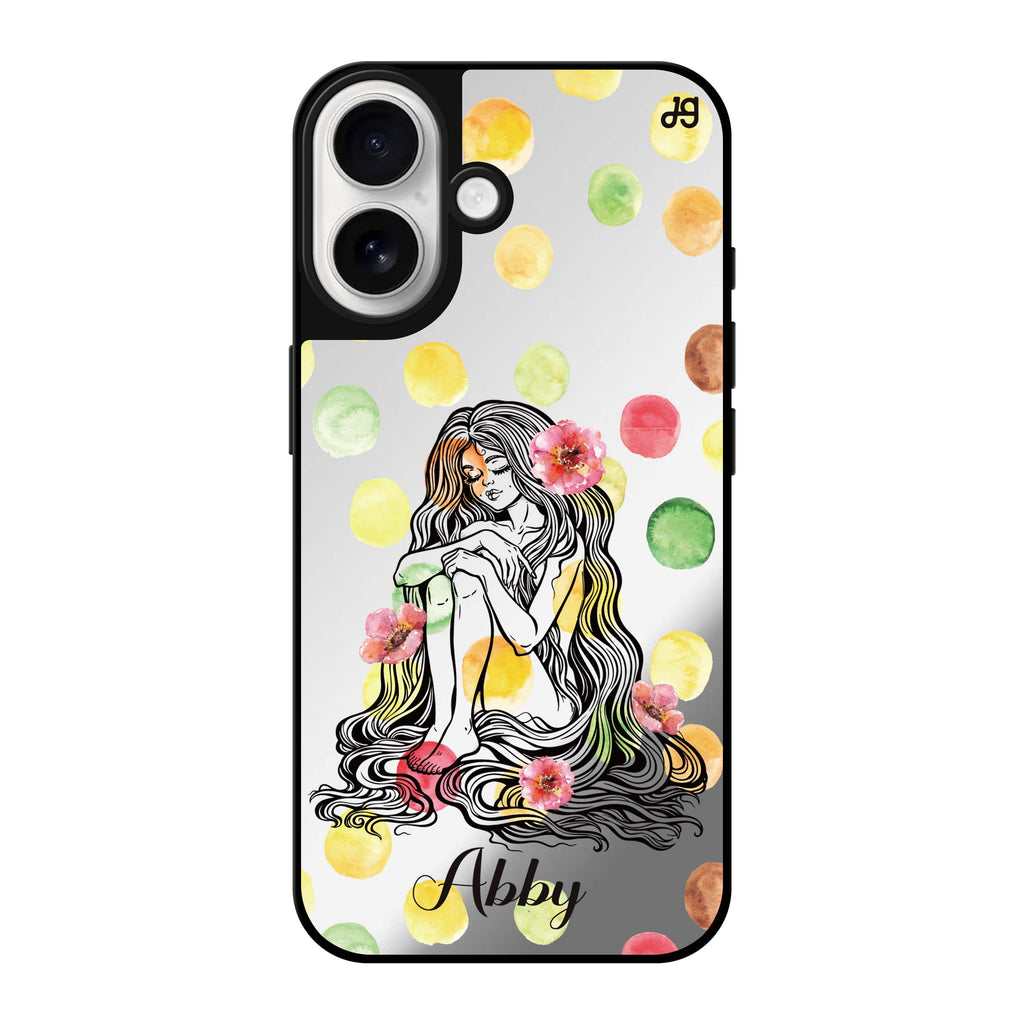 Reflective iPhone 16 Mirror Case –The Inner Self Design