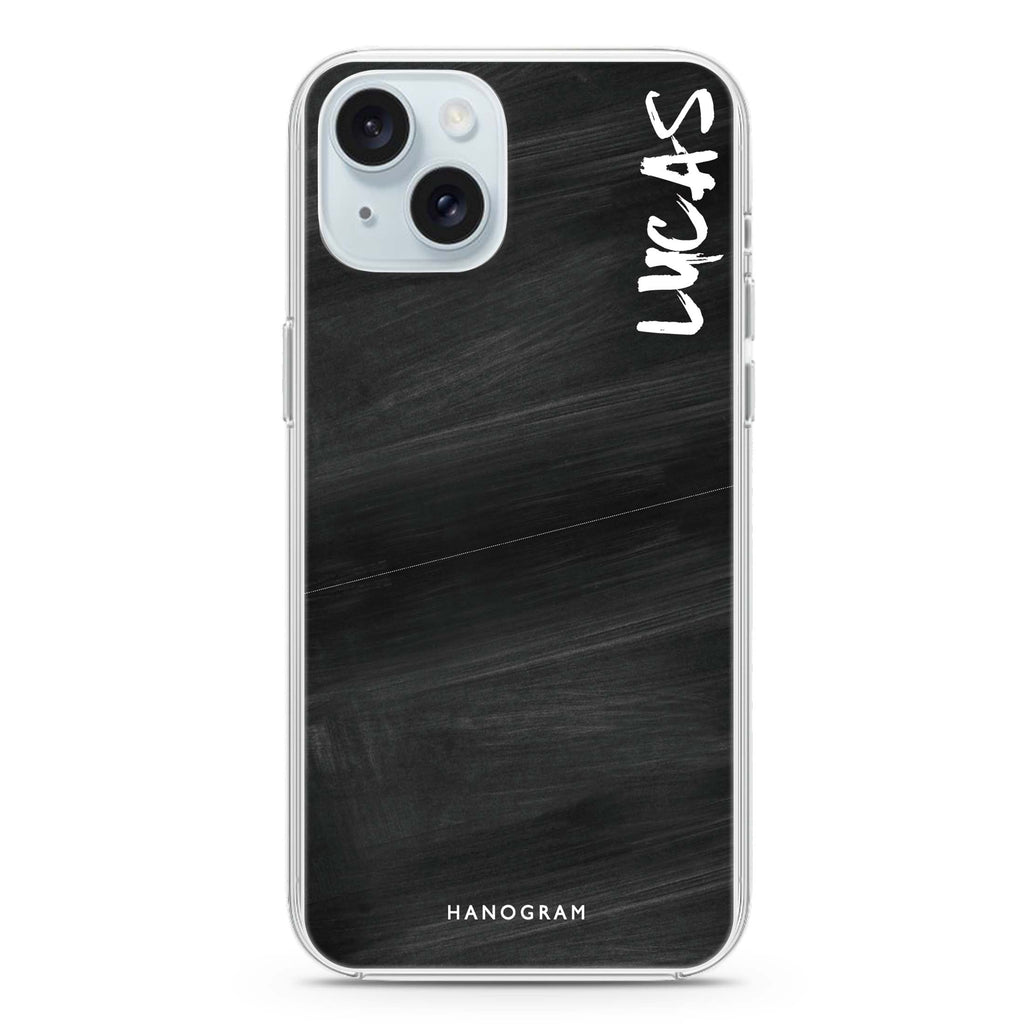Burst Black iPhone 15 plus Ultra Clear Case