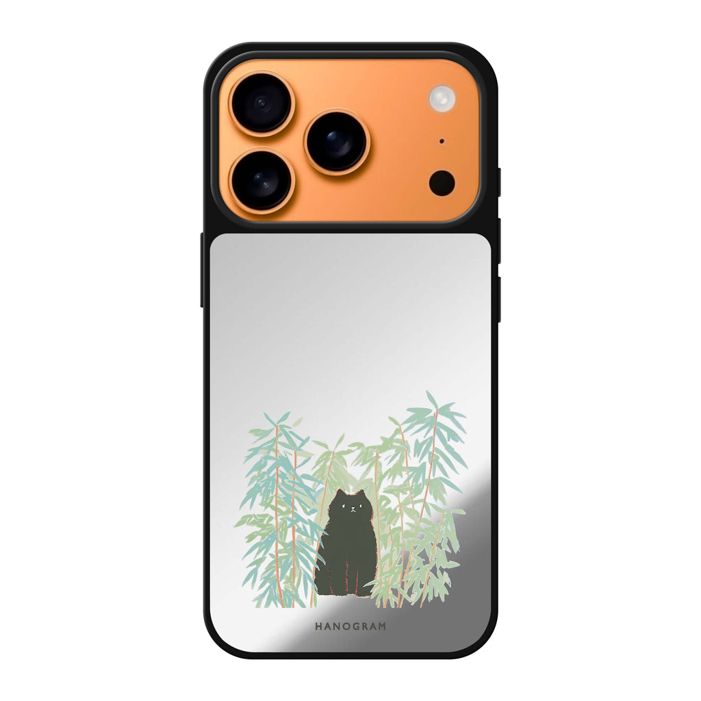 Signed & Styled personalized name typography iPhone 17 Pro Max mirror case