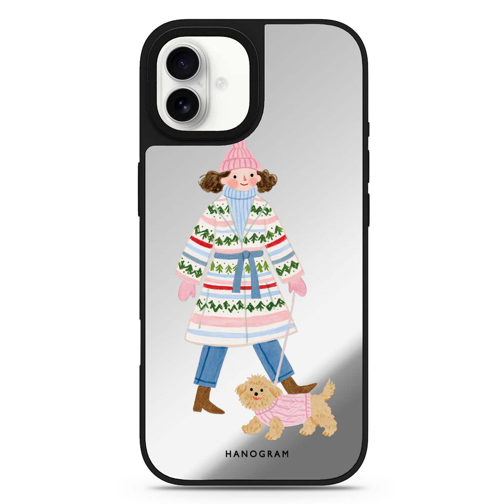 Woolly Walks Together iPhone 17 Mirror Case - View 1