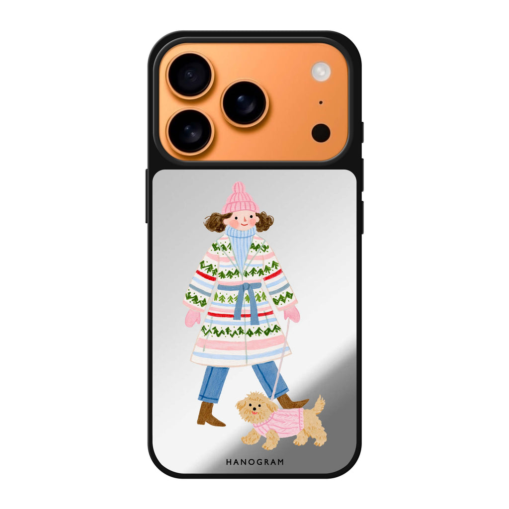 Woolly Walks Together iPhone 17 Pro Max Mirror Case - design view 1