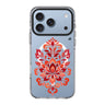 Vermilion Lotus Crest iPhone 18 Pro Max Ultra Clear Case - Image 1