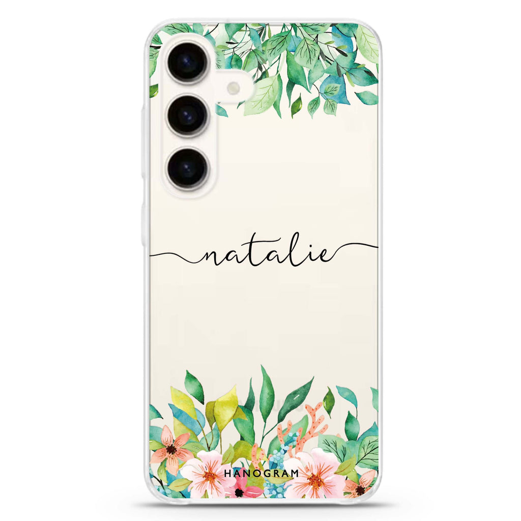 Floral Imagination Samsung Galaxy Ultra Clear Case