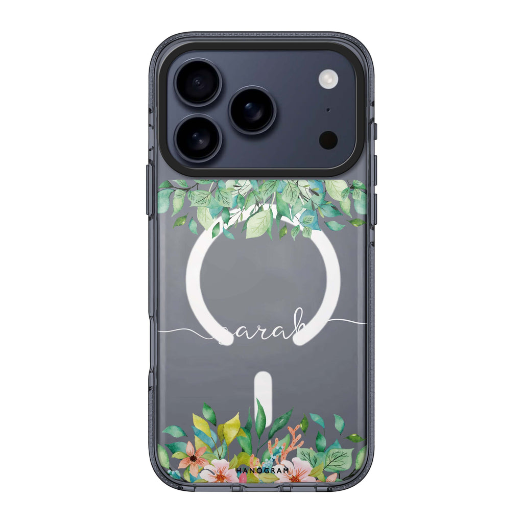 Floral Imagination personalized name flower floral spring iPhone 17 Pro Max ultra clear case