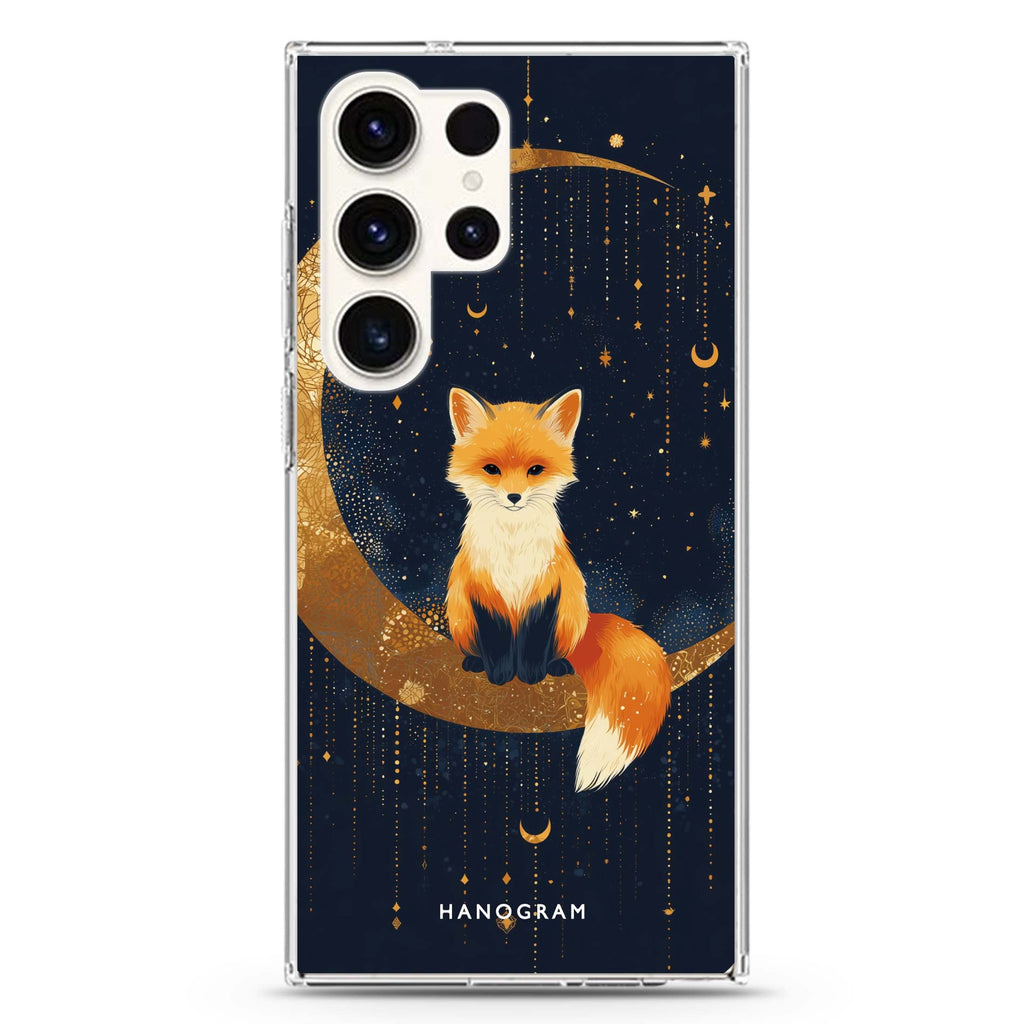 Moon Fox Samsung Galaxy Ultra Clear Case
