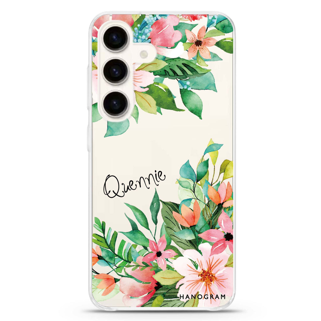 Flower Inspiration Samsung Galaxy Ultra Clear Case