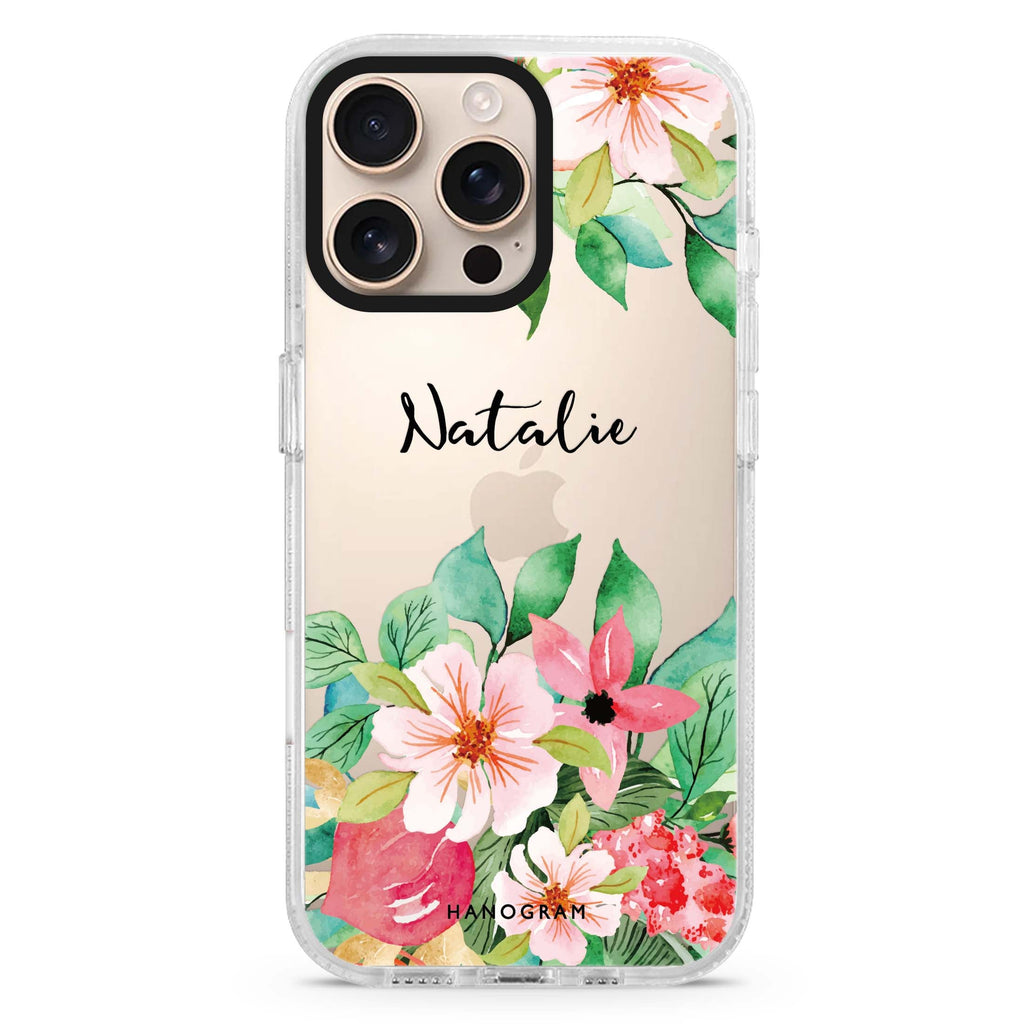 Floral Life iPhone 16 Pro & 16 Pro Max Case - Personalized and Stylish Protection