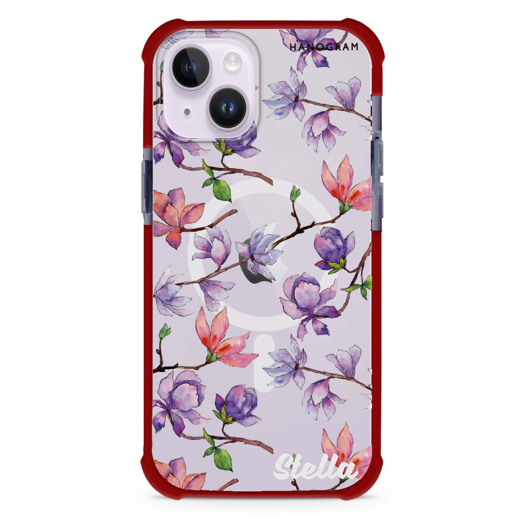 Colour In Spring iPhone 15 Plus MagSafe Compatible Ultra Shockproof Case