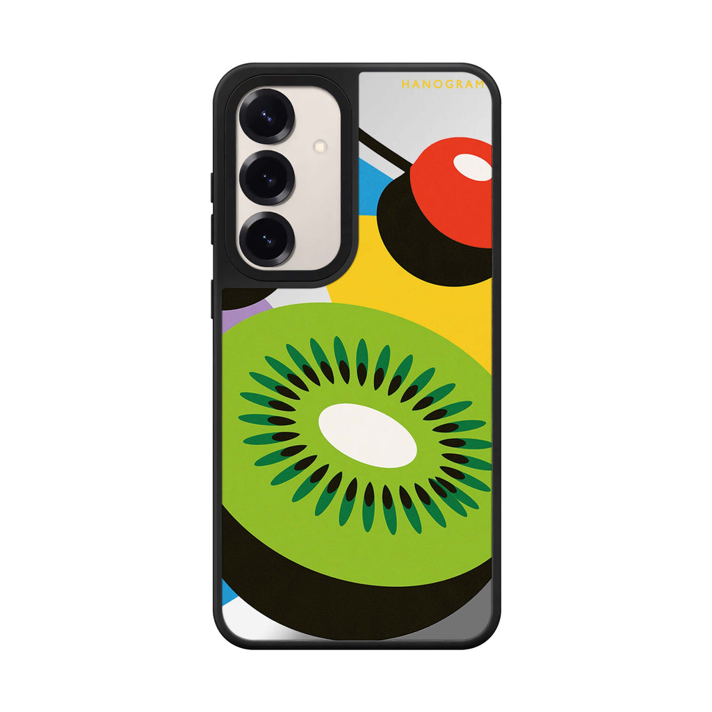 Kiwi Cherry Colorblock Samsung Galaxy Mirror Case - product image 1