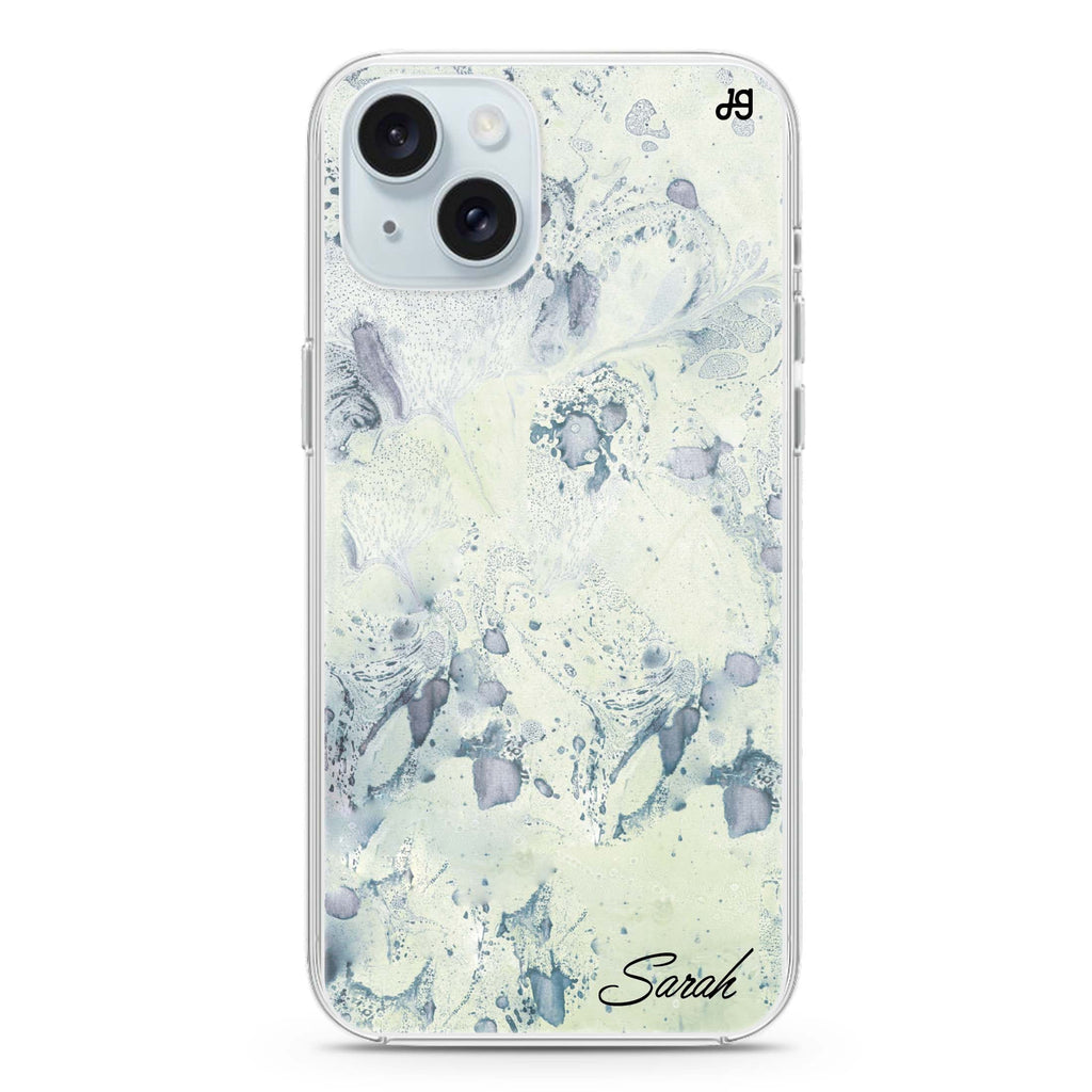 Vintage Marble iPhone 15 plus Ultra Clear Case