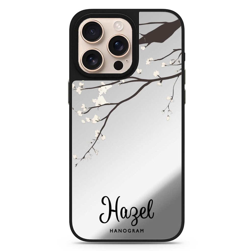 First Light personalized name MagSafe mirror case for iPhone 16/15/14 Pro Max and Pro, main view