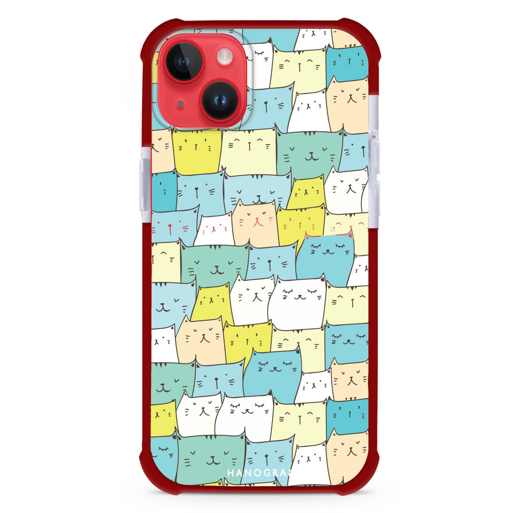 Kitty Chirps iPhone 15 Plus MagSafe Compatible Ultra Shockproof Case