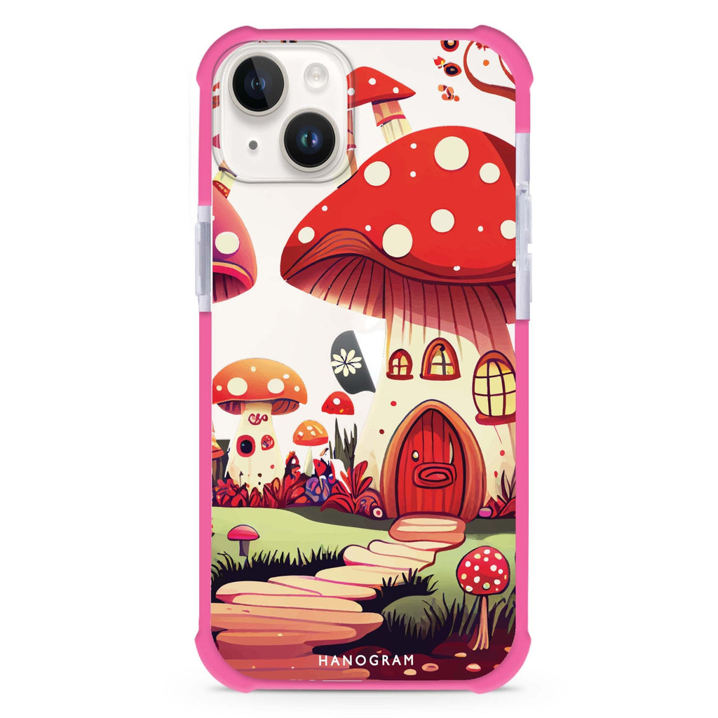 Mushroom Art iPhone 15 Plus Ultra Shockproof Case