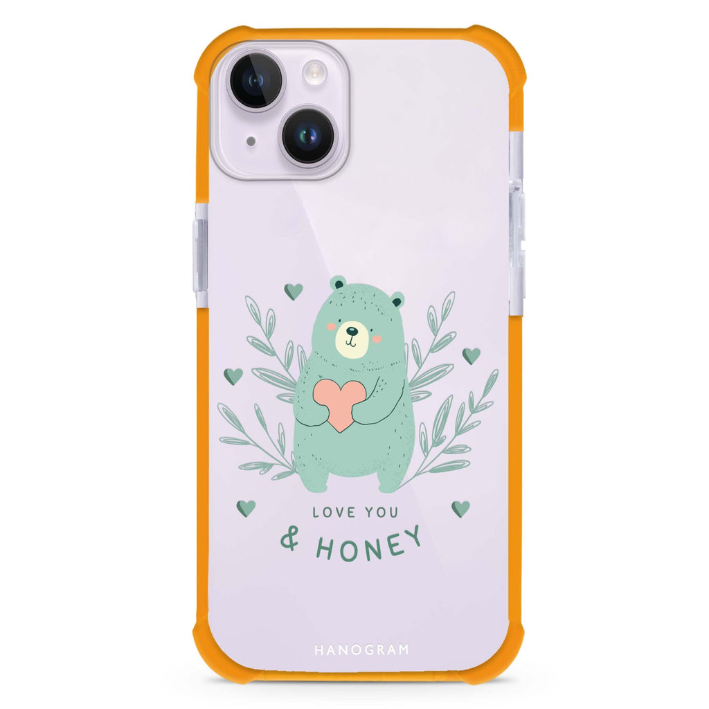 Honey Bear iPhone 15 Plus Ultra Shockproof Case