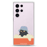 Bubble Meow Samsung Galaxy S26/S25/S24/S23/S22 Ultra ultra clear case, transparent design, main view