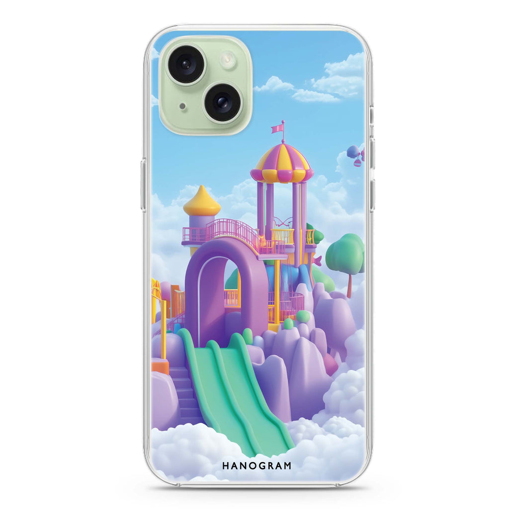 Cloudslide Carnival iPhone 15 Plus MagSafe Compatible Ultra Clear Case