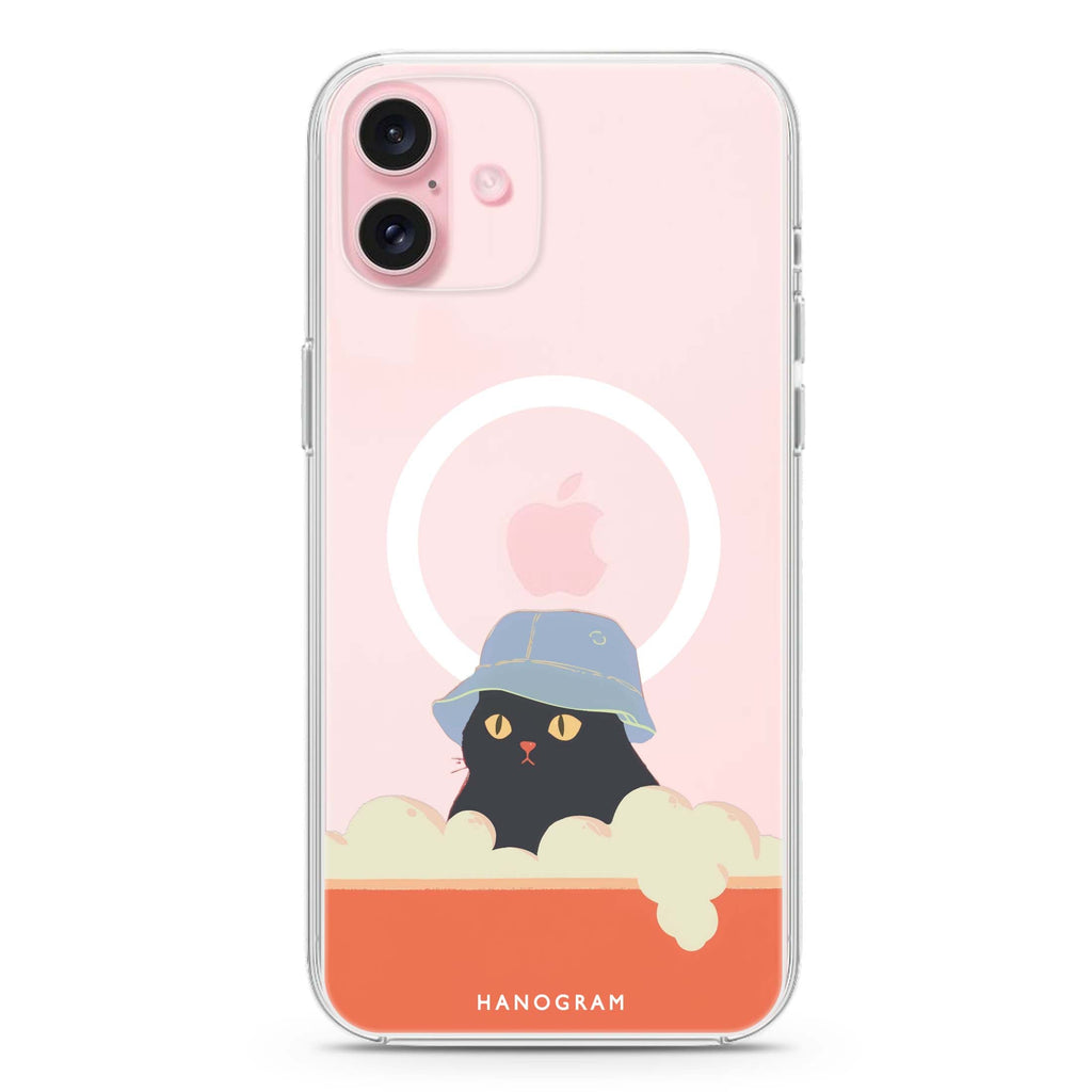 Bubble Meow MagSafe Compatible Ultra Clear Case
