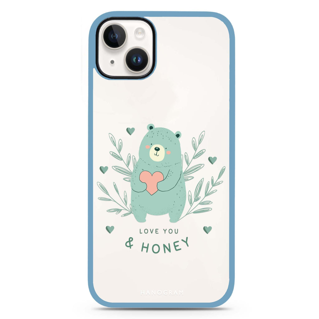 Honey Bear iPhone 15 Plus Impact Guard Bumper Case