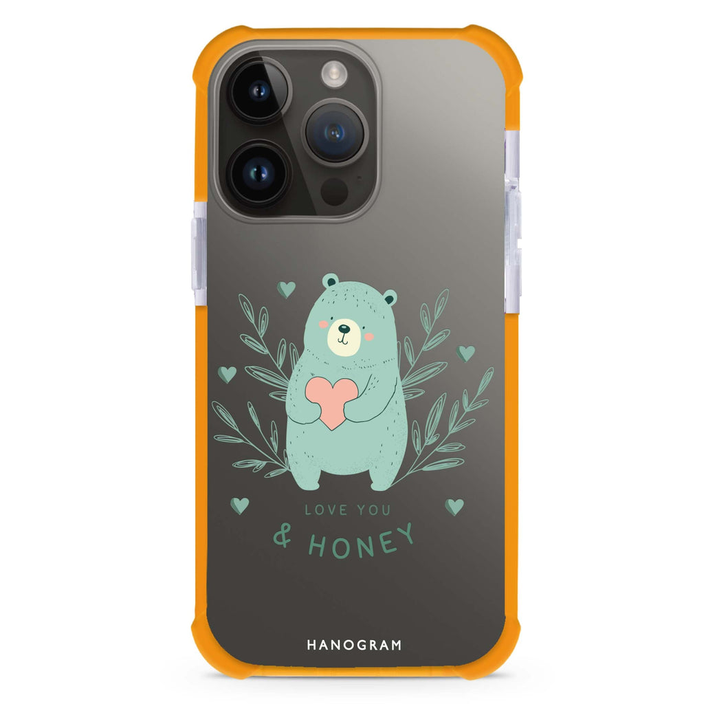 Honey Bear iPhone 15 Pro Ultra Shockproof Case