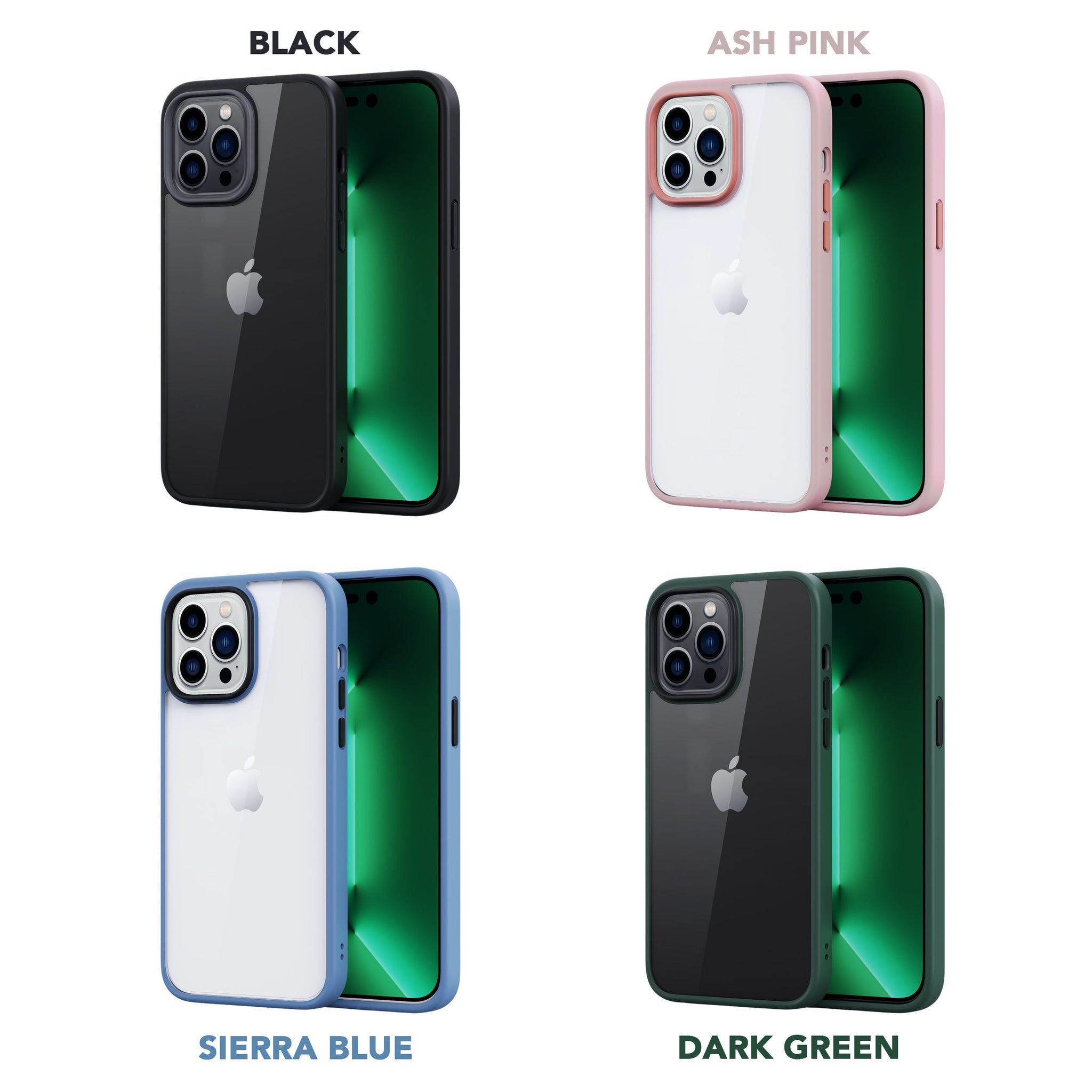 Midnight Crescent Impact Guard Bumper Case – Hanogram