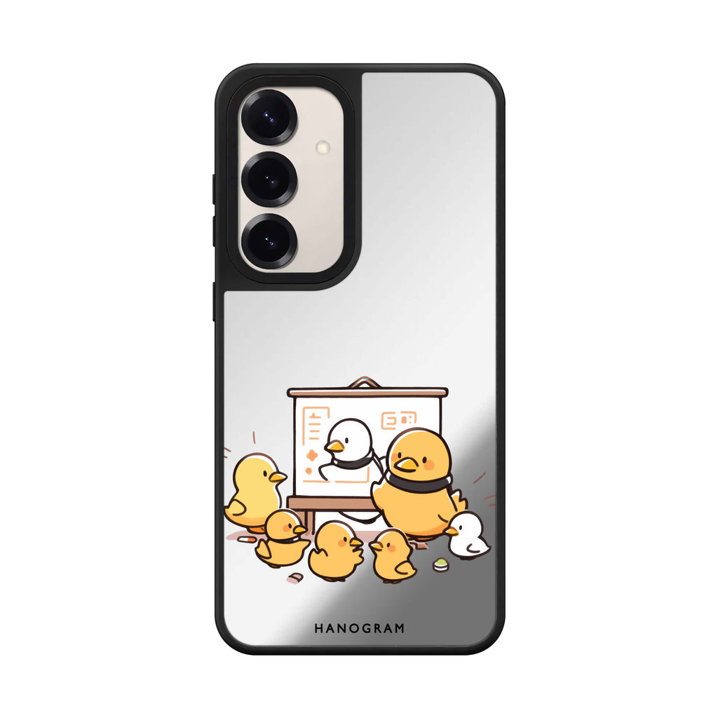 Duck Professor Samsung Galaxy mirror case front view