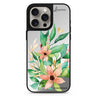 Floral Bloom personalized name MagSafe mirror case for iPhone 16/15/14 Pro Max and Pro, main view